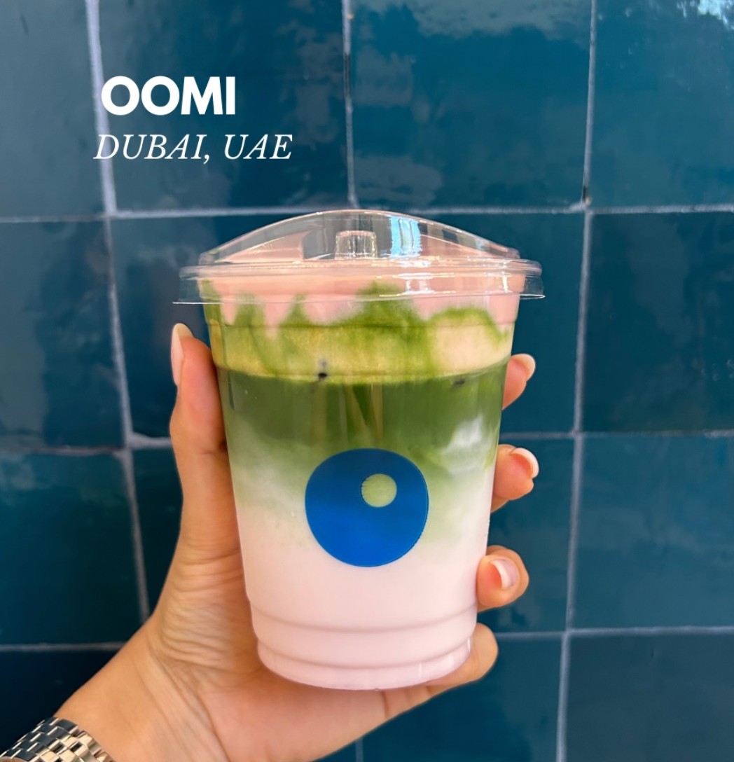 Strawberry Matcha · OOMI Dubai